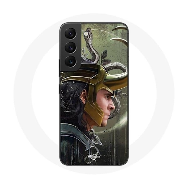 Coque - Maniacase - Samsung Galaxy S21 FE - Loki Thor Ragnarok - Mjuk - Svart Svart