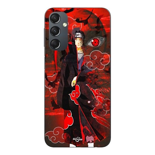 Coque för Samsung galaxy A24 Demon Slayer Kimetsu no Yaiba Itachi Uchiha röd Maniacase