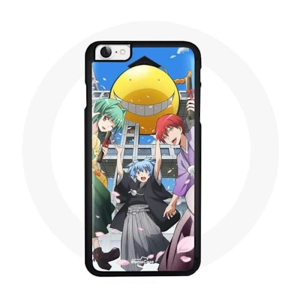 Coque - Assassination Classroom - Iphone 4 - Blød - Sort - Anime