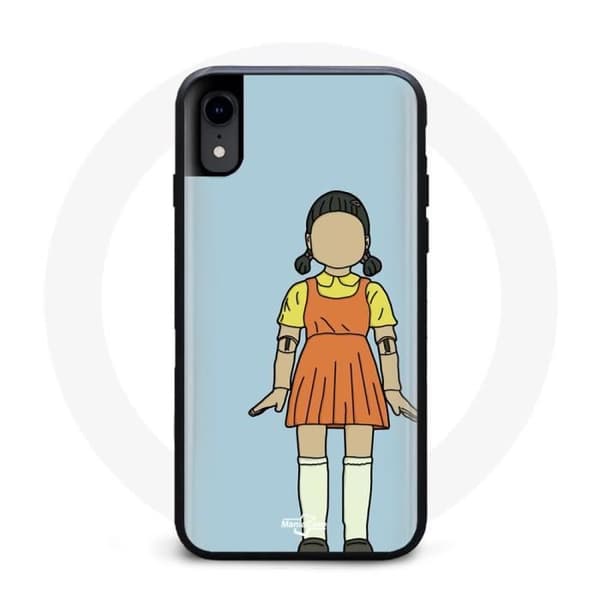 Coque - Squid Game - Iphone XR - Pehmeä - Musta - Yhteensopiva