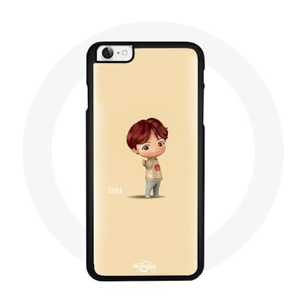 Coque för Iphone 4 BTS TinyTAN Animation Suga