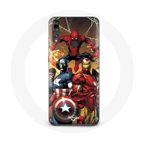 Coque för Huawei p30 lite Avengers invaders Gamla soldater
