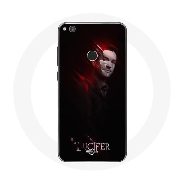 Huawei P8 Lite 2017 Lucifer-sarjan musta taustakuori