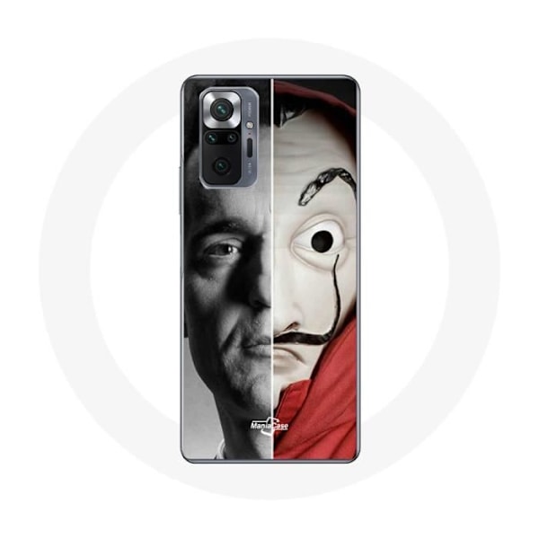 Coque för Xiaomi Redmi Note 10 Pro La casa de papel Berlin Masque Split
