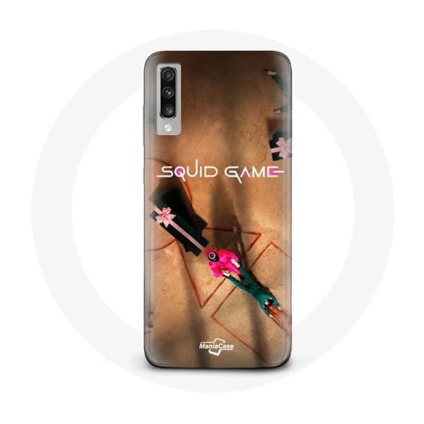 Coque för Samsung Galaxy A70 Squid Game Logotyp soldat