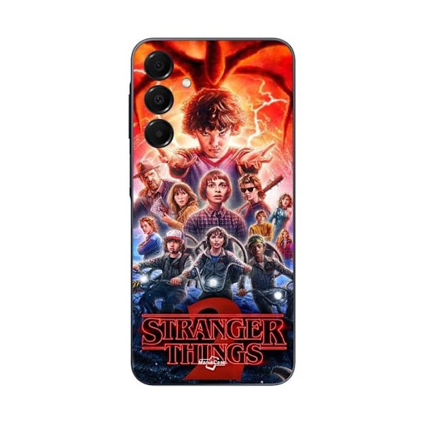 Coque för Samsung Galaxy A15 Stranger Things säsong 2 Maniacase SVART