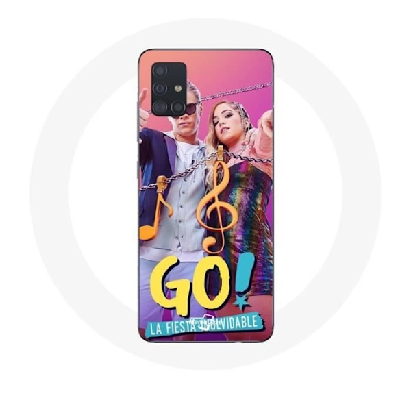 Coque - Mía Cáceres - Samsung Galaxy A71 - Snygg - Vit - Följ Dina Drömmar