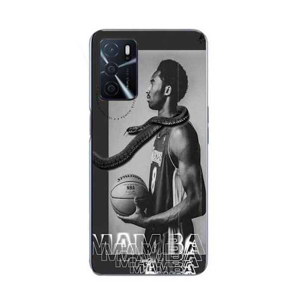 Coque Maniacase för Oppo A16s Kobe Bryant NBA black mamba mentality