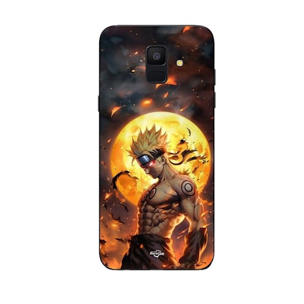 Coque Maniacase för Samsung Galaxy A6 2018 mörk naruto måne 3D svart