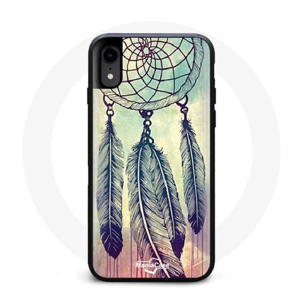Coque - MANIACASE - Iphone XR - Souple - Noir - Drömfångare