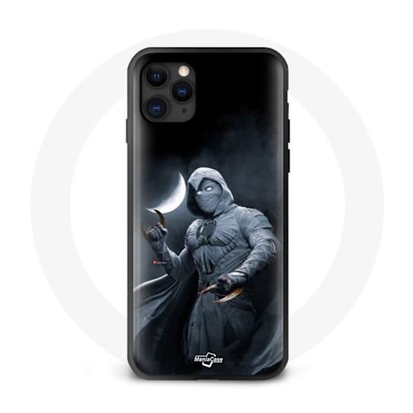 Coque - Moon Knight Batman - Iphone 12 Mini - Hård - Sort - Beskyttelse