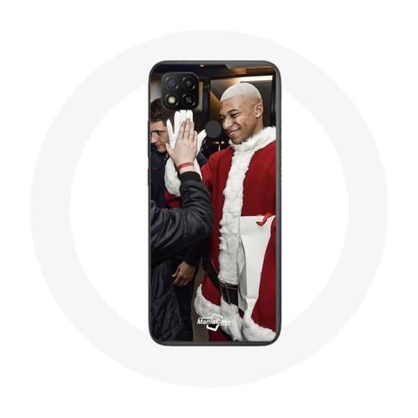 Coque pour Xiaomi Redmi 9C Mbappé Jalkapallo Hauskaa joulua