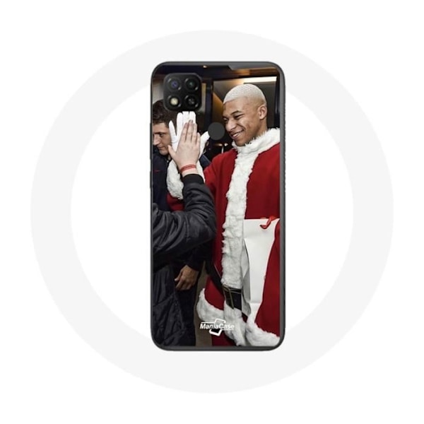 Skydd för Xiaomi Redmi 9C Mbappé Fotboll God Jul