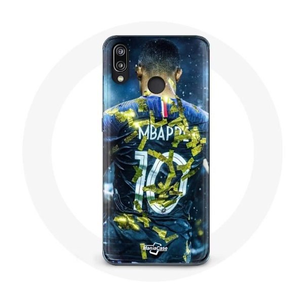 Coque - Huawei - P20 Lite - Mjuk - Blå - Mönster Fotboll