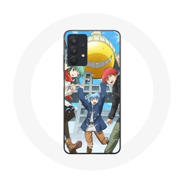 Coque Maniacase för Samsung Galaxy A32 5G Assassination Classroom Affisch Anime svart