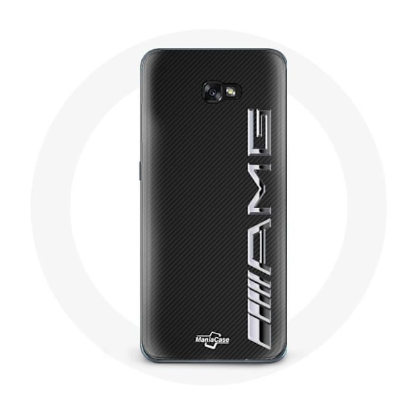 Coque för Samsung Galaxy A3 2016 Amg Logotyp Kolfiber Textur