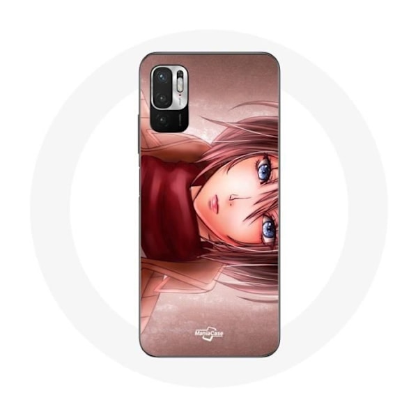 Coque för Xiaomi Redmi Note 10T 5G Mikasa Ackerman Attack on Titan Anime Serie Japansk