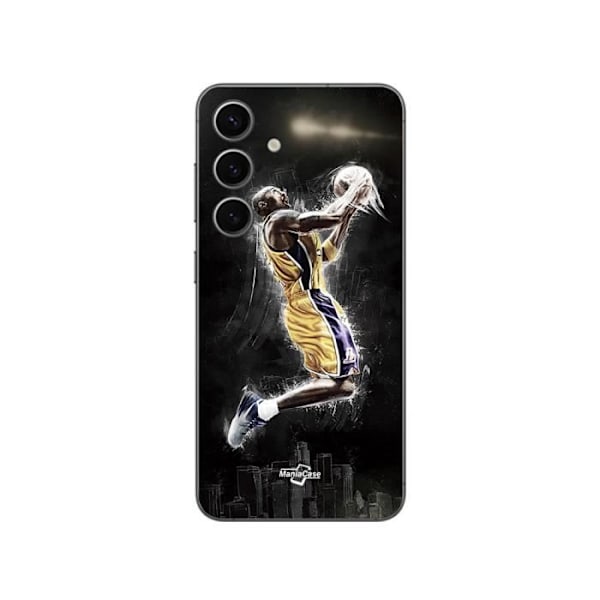 Coque Samsung Galaxy S25 basketboll Kobe Bean Bryant 24 Black Mamba Maniacase