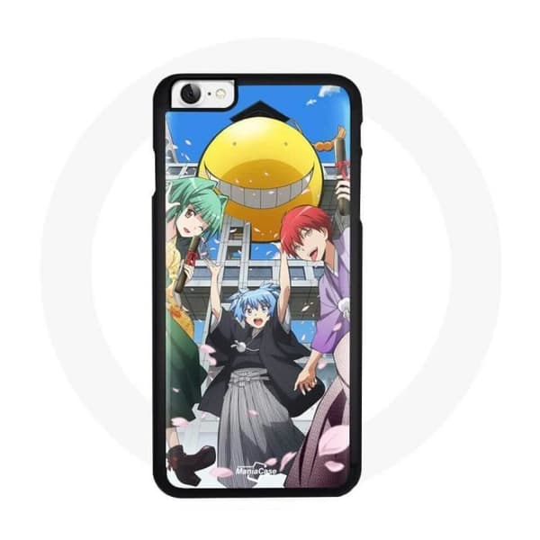 Coque - Assassination Classroom - Iphone 6 - Souple - Noir - Anime