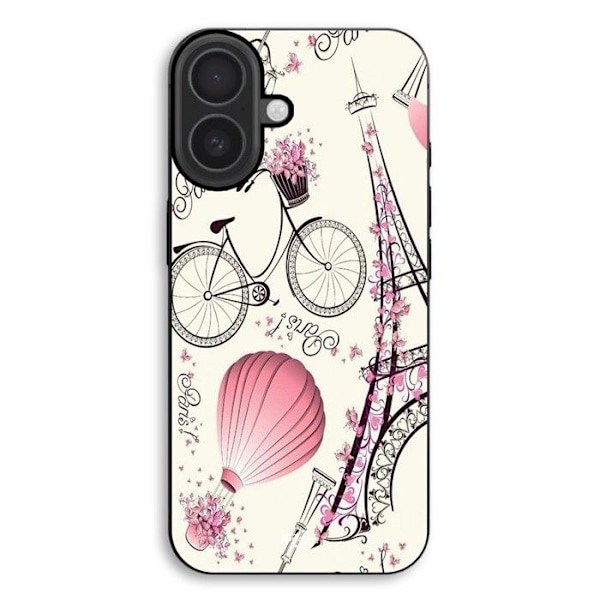 Cover til iPhone 17 Eiffeltårnet cykel