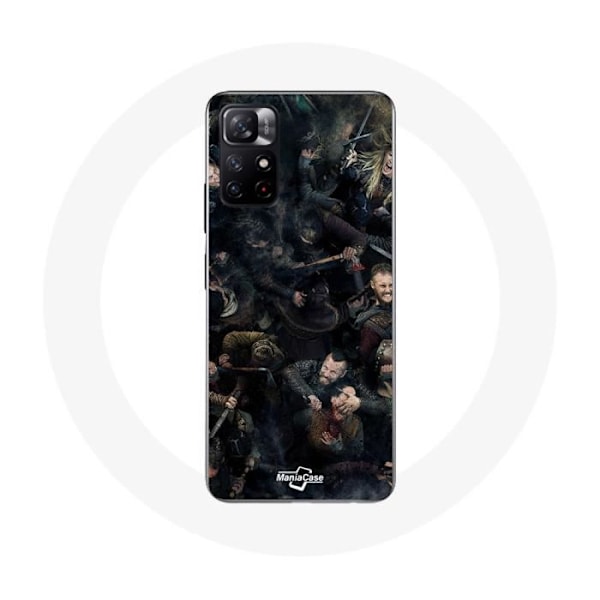 Coque för Xiaomi Redmi Note 11s 5G Vikings Teaser Säsong 6 Affisch Karaktärer Konst