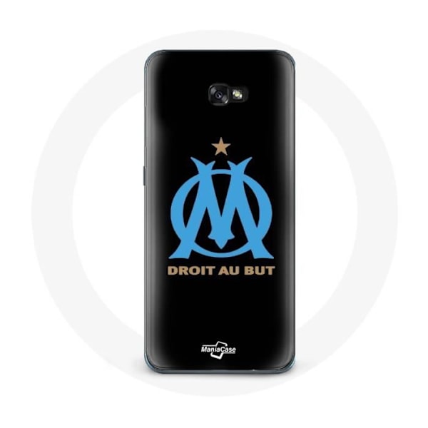 Coque - Olympique de Marseille - Samsung A5 2016 - Flexibel - Svart - Skydd Svart