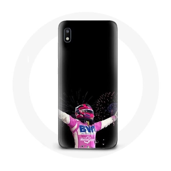 Coque för Samsung Galaxy A10 Formel 1 Sergio Pérez Mendoza vann loppet