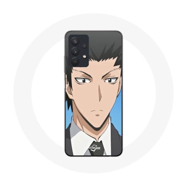 Coque - Maniacase - Samsung Galaxy A32 5G - Karasuma Tadaomi - Silikon - Mjuk svart
