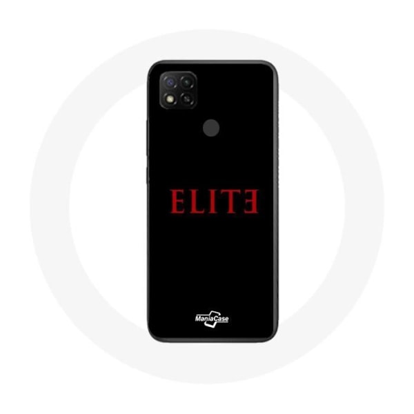 Coque för Xiaomi Redmi 9C Elite Säsong 5 Röd Logotyp Svart Bakgrund