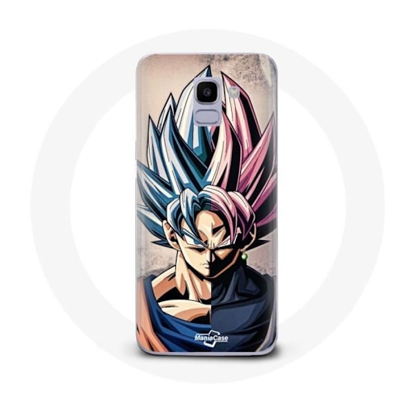 Coque för Samsung Galaxy J6 2018 Manga Dragon Ball Anime Flerfärgad