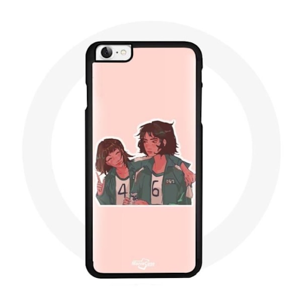Squid Game Coque iPhone 8 Ji Yeong och Kang Sae Byeok