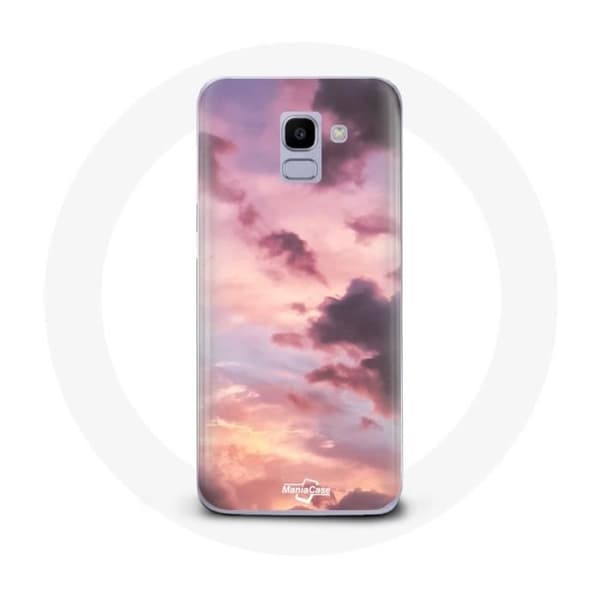 Cover til Samsung Galaxy A6 2018 Solnedgangsbaggrund