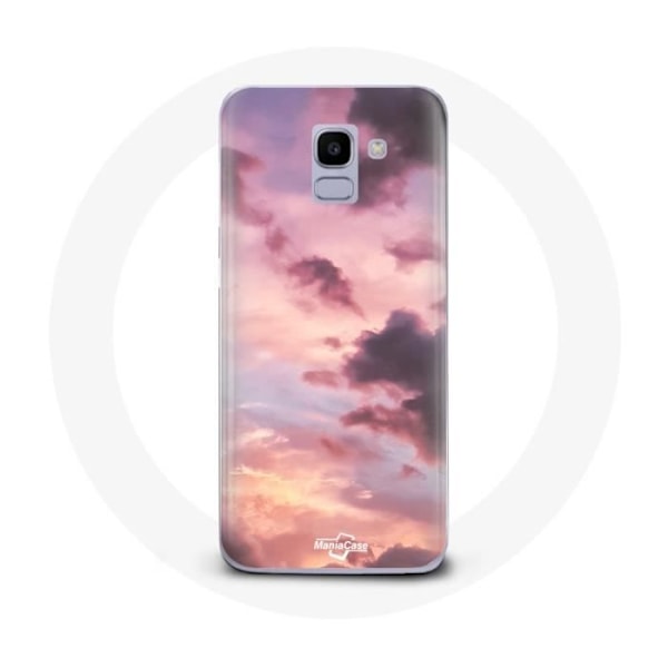 Skydd för Samsung Galaxy A6 2018 Solnedgångsdesign