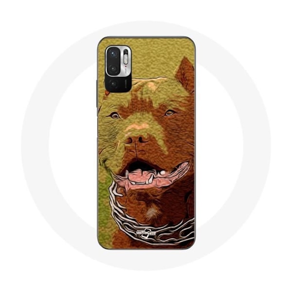 Skyddsskal för Xiaomi Redmi Note 10 5G American Pit Bull Terrier