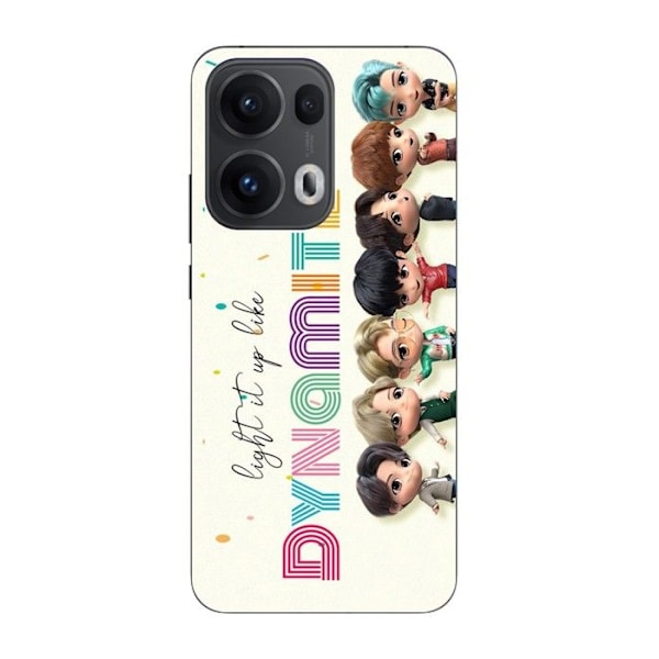 Coque Maniacase För Oppo Reno 13 Pro 5G Kpop BTS Avatar Album Dynamite Svart
