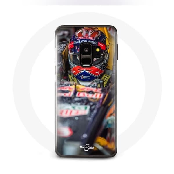 Cover til Samsung Galaxy S9 Plus Formel 1 Max Verstappen Formel 1 kører