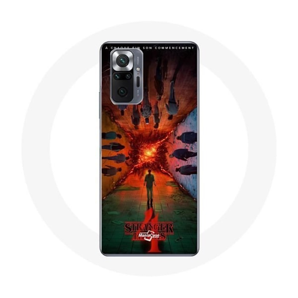 Coque för Xiaomi Redmi Note 10 Pro Stranger Things Säsong 4 Affisch Utrustningar för den Nya Teorin