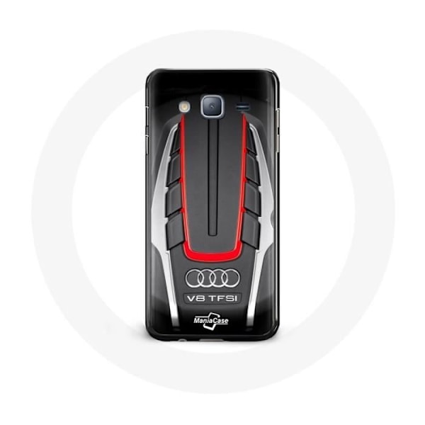 Coque för Samsung Galaxy J5 Audi S8 Röd logotyp