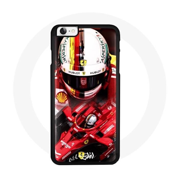 Coque - Formel 1 - Sebastian Vettel - iPhone SE - Hårdt - Sort - Unisex