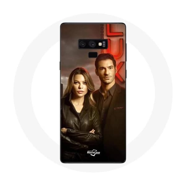 Cover til Samsung Galaxy Note 9 Chloe Decker og Lucifer Morningstar