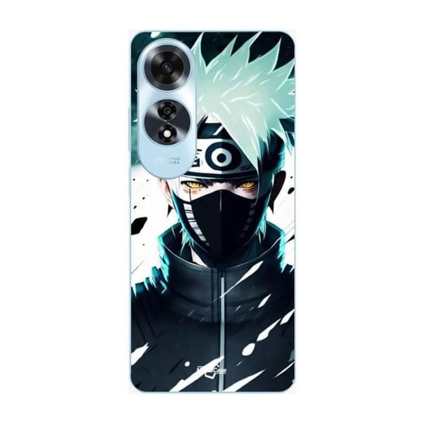Coque - Maniacase - Oppo A60 - Kakashi Hatake - Blød - Sort - Manga