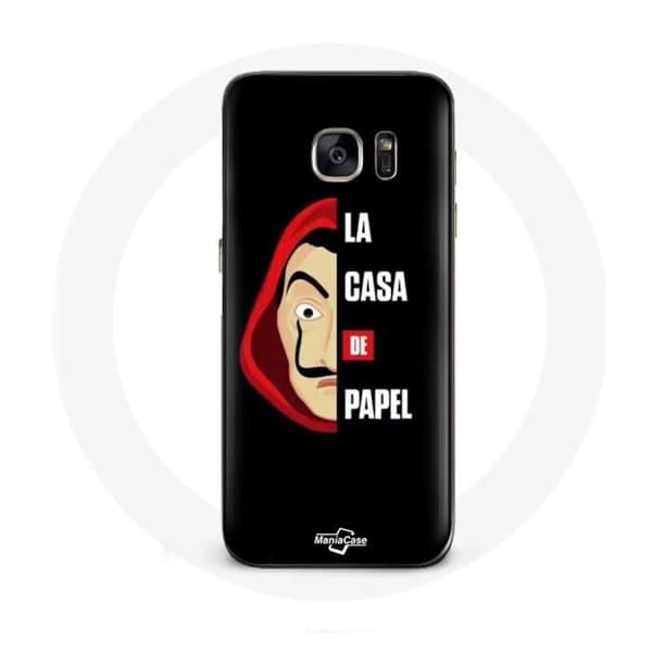 Coque - La Casa de Papel - Samsung Galaxy S6 - Sort - Blød - Beskyttelse