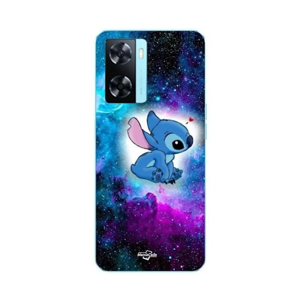 Coque för Oppo A57s 4G Stitch ohana färgglad världs Maniacase