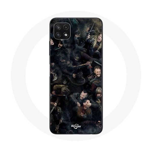 Coque för Samsung Galaxy A22 5G Vikings Teaser Säsong 6 Affisch Karaktärer Konst