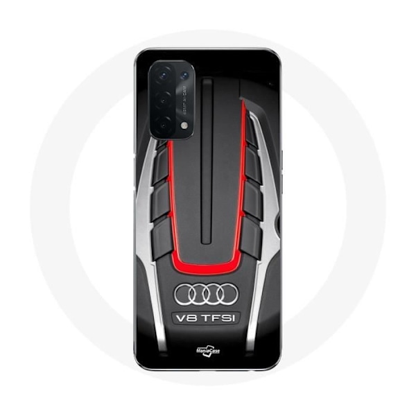 Coque för Oppo A74 Audi S8 Röd logotyp