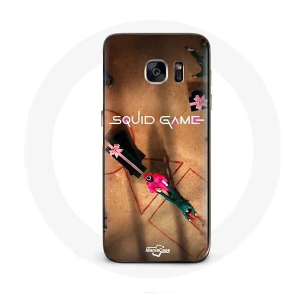 Samsung Galaxy S7 Coque Squid Game Logo Sotilas