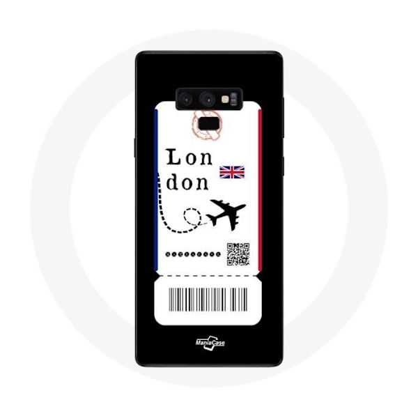 Skyddsfodral för Samsung Galaxy Note 9 Flygbiljett London