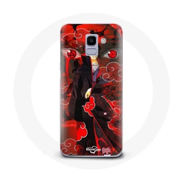 Coque Samsung Galaxy A8 2018 Itachi Uchiwa Naruto Anime