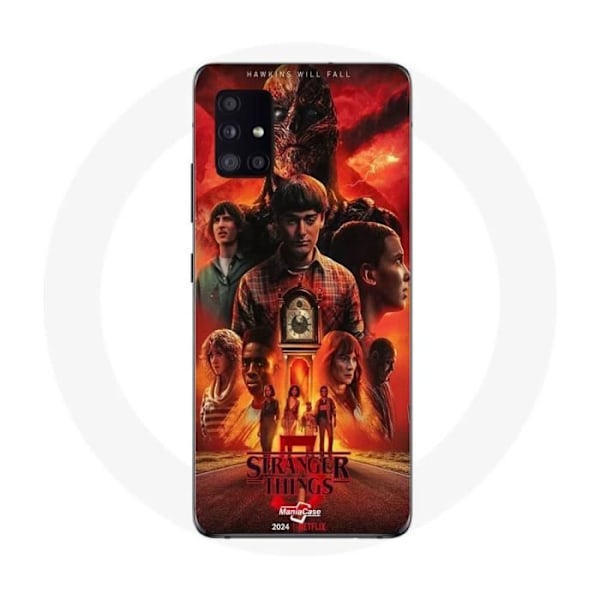 Coque Maniacase för Samsung Galaxy A51 4G Stranger Things säsong 5 affisch