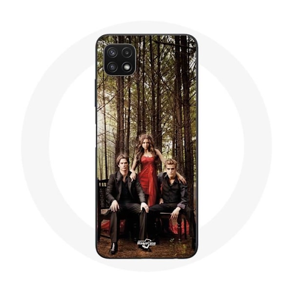 Coque - Maniacase - Samsung Galaxy A22 5G - Svart - Mjuk - Dagbok för en vampyr Svart